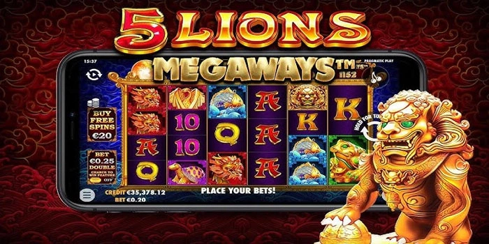 Trik Profesional Mendapat Jackpot Slot 5 Lions Megaways